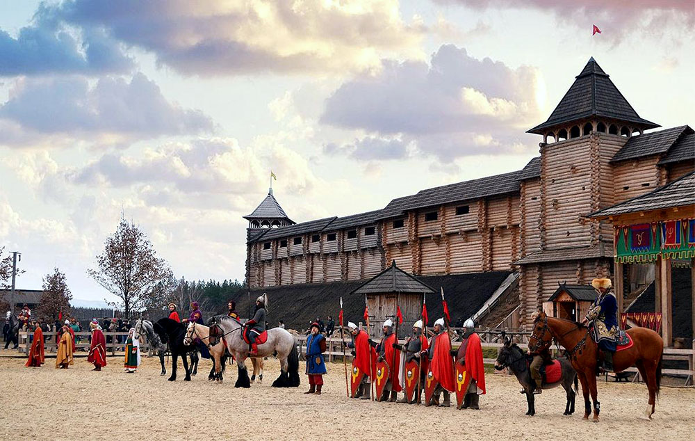 Комплекс споруд парку «Київська Русь» у с. Копачів Обухівського р-ну Київської обл. 2008—12